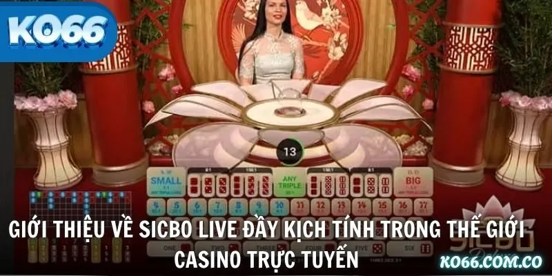 Giới thiệu về Sicbo Live đầy kịch tính trong thế giới Casino trực tuyến