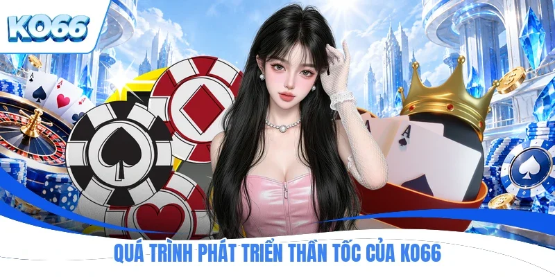 Quá trình phát triển thần tốc của KO66